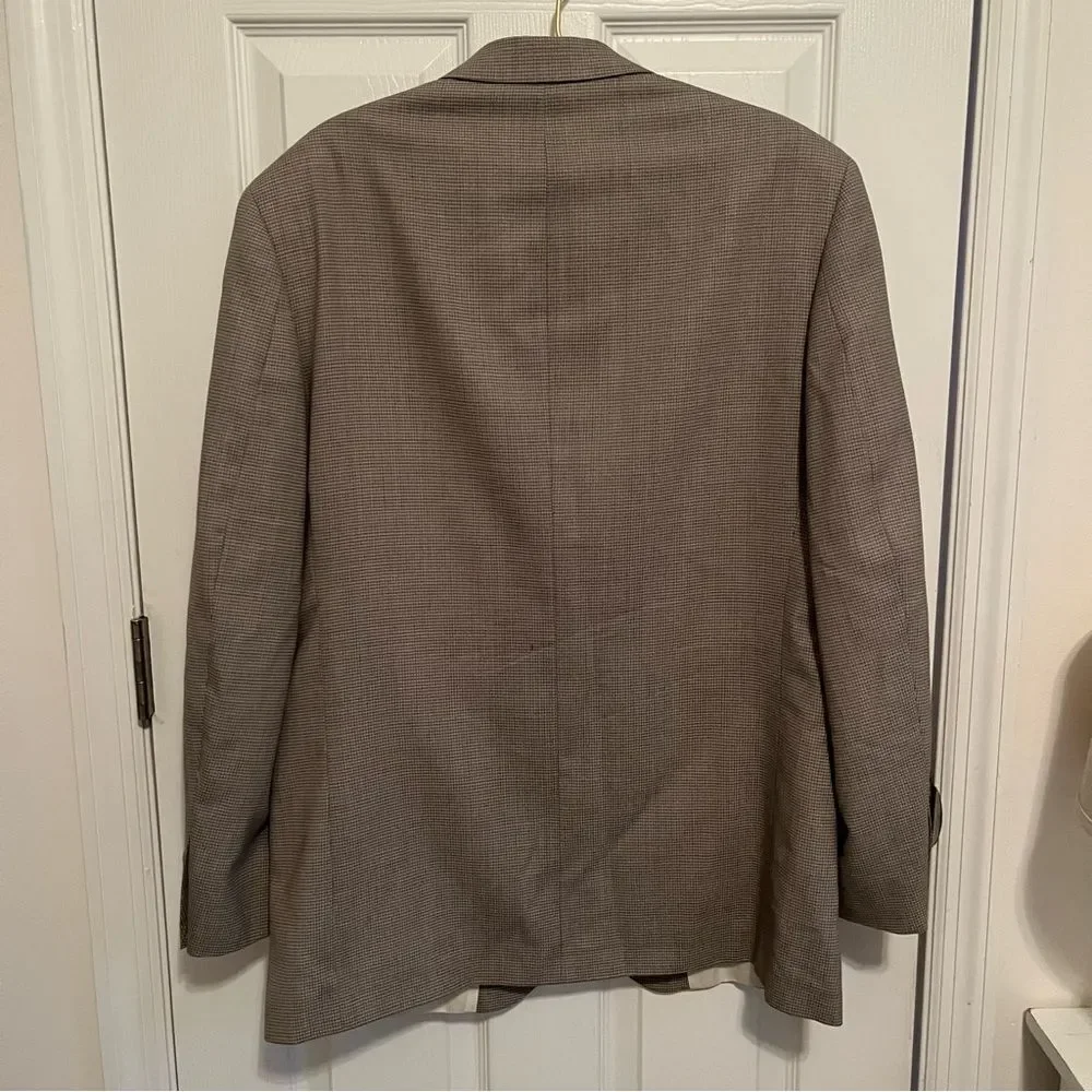 Oscar del la Renta Tan Men's Blazer